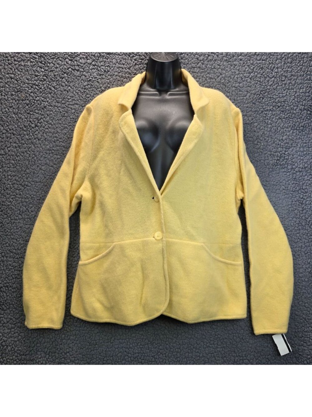 Vintage Pendleton Wool Blazer XL Yellow Single Breasted Luxury Old Money Preppy